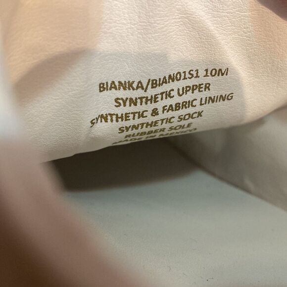 Steve Madden Bianka Sneakers Womens 10M White Studded Streetwear Minimalist - Picture 12 of 14